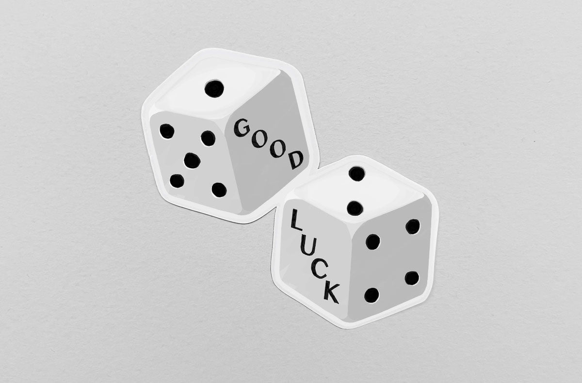 Good Luck Dice – Sticker