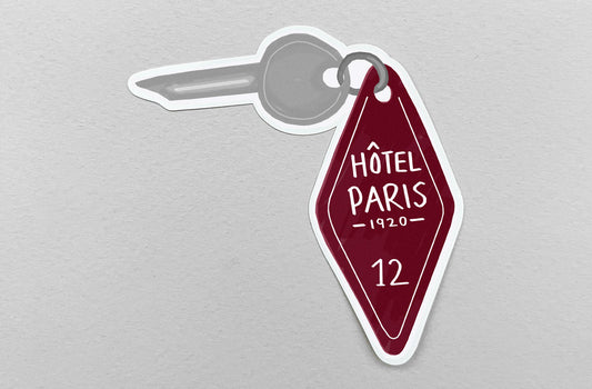 Hotel Keys – Sticker