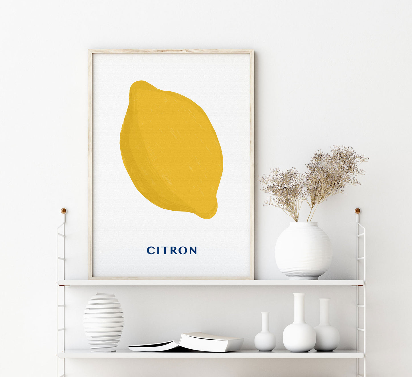 Lemon Art Print