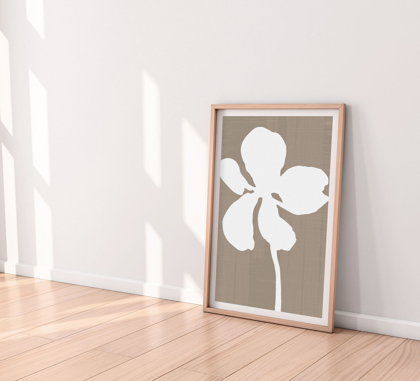 White Flower Art Print