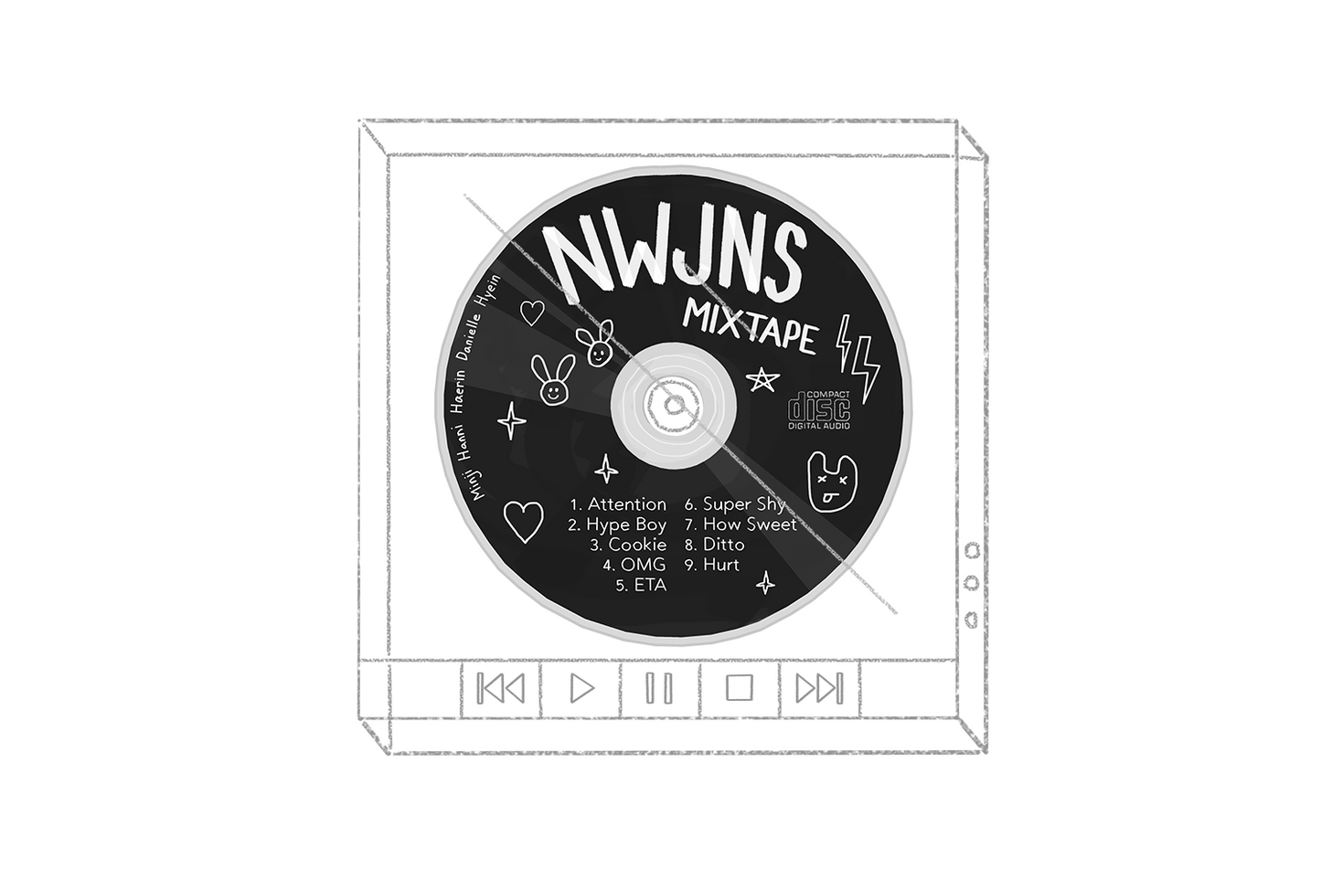 NewJeans Mixtape – Sticker