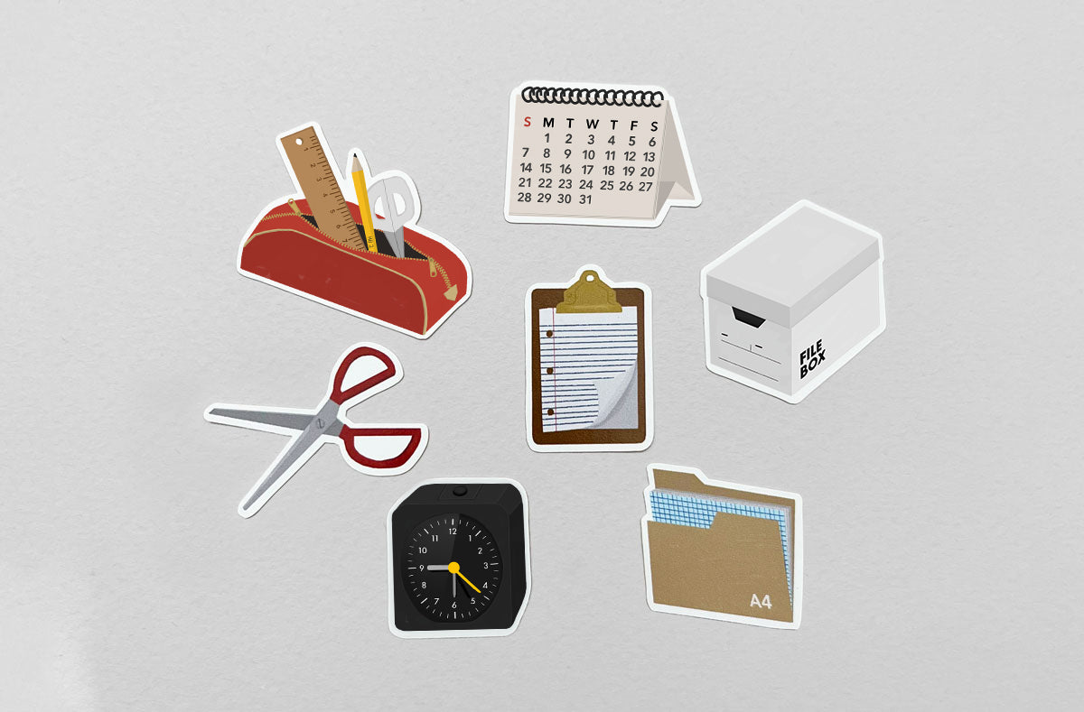 Office Essentials – Sticker Sheet