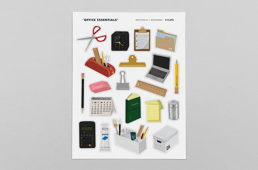 Office Essentials – Sticker Sheet