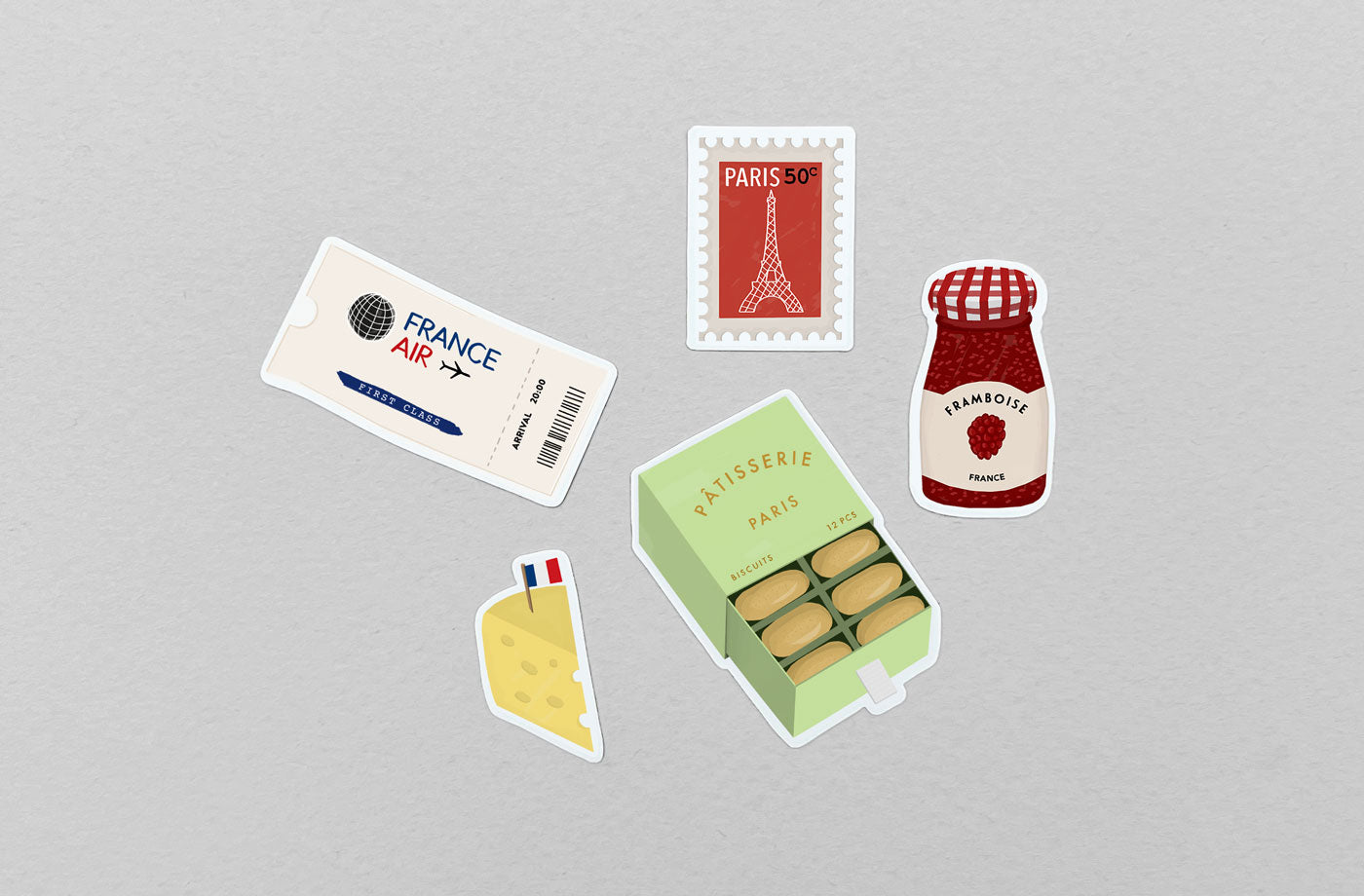 Paris – Sticker Sheet