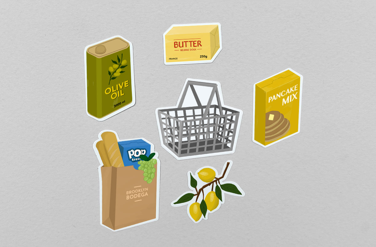 Supermarket – Sticker Sheet