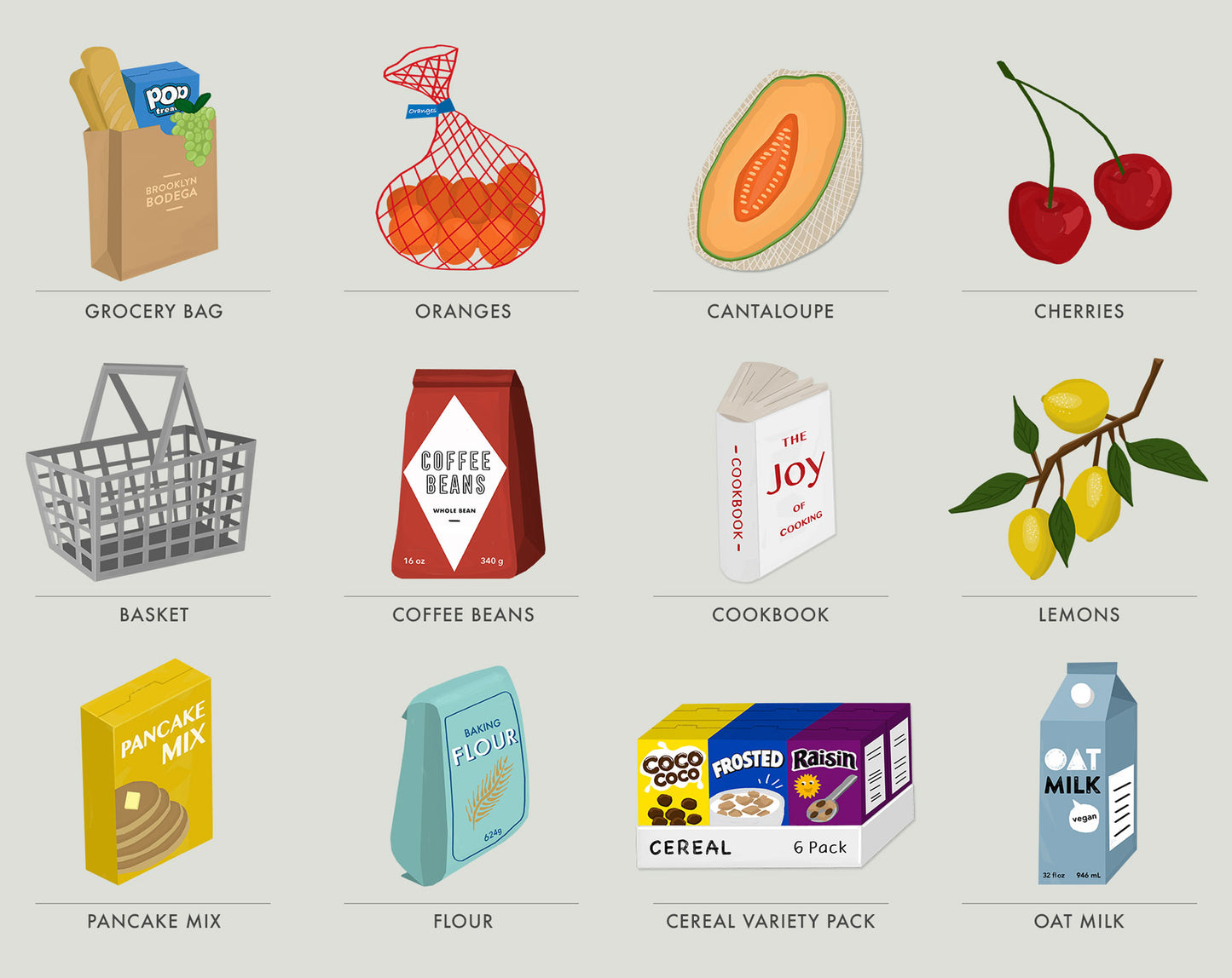 Supermarket – Sticker Sheet