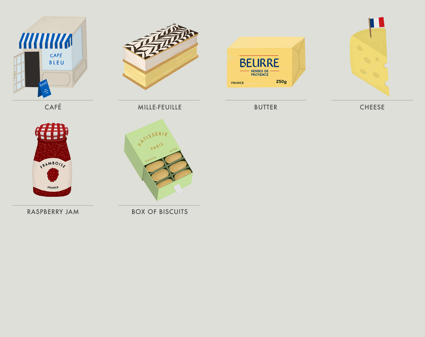 Paris – Sticker Sheet